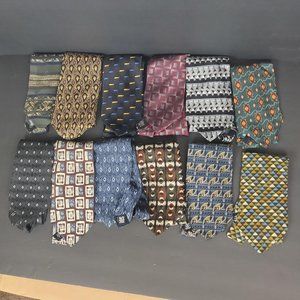Mens Ties 30+ Assorted Mixed Lot